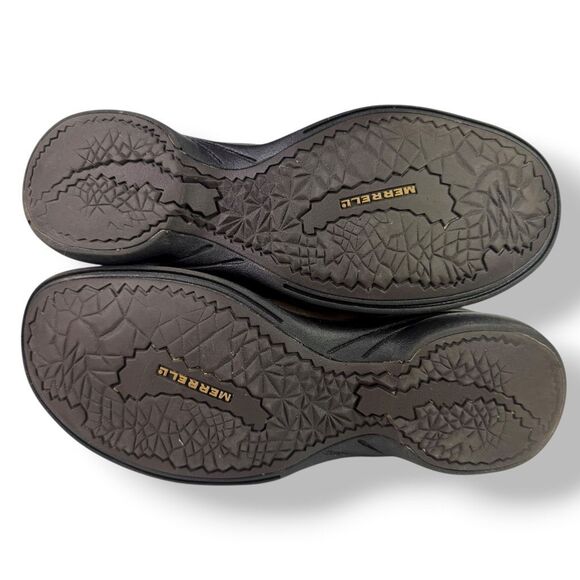 Merrell Captiva Riding Boots Waterproof Brown Leather Tall Side Zip Womens 8.5 - Picture 12 of 12